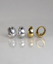 金属アレルギー対応「ieLS」ステンレス　ミニマル カフイヤリング
