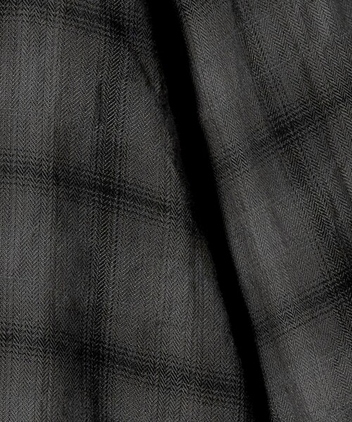 Laid.B(レイドビー)の「<Laid.B> Wet Rag CHECK SHIRT/シャツ(シャツ/ブラウス・メンズ・ブラック・2/3)」の3枚目の写真