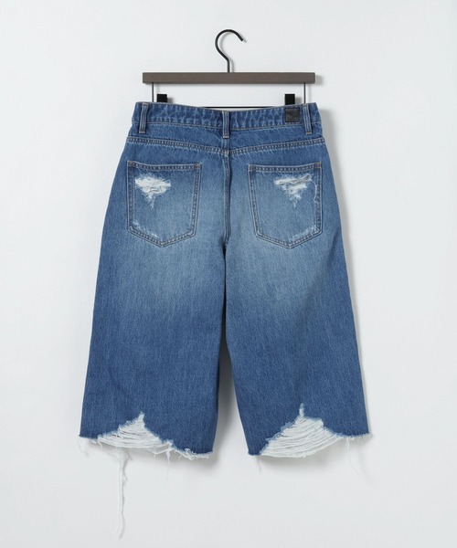 eL(エル)の「【eL】Denim Bermuda Pants/1023737(デニムパンツ・レディース・ピンク系その他/ブルー系その他・FREE)」の9枚目の写真