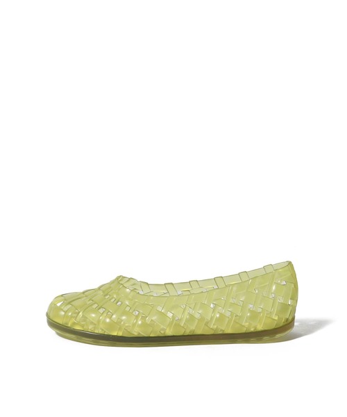 melissa（メリッサ）の「melissa / クリアバレエシューズ（バレエシューズ・レディース・クリアグリーン/ピンク・38/37/36）」の2枚目の写真