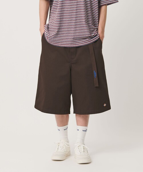 NICE WEATHER(ナイスウェザー)の「【別注】<Dickies>ワイドショーツ(その他パンツ・メンズ・ブラウン系/ブラック/ベージュ・S/M/L)」の22枚目の写真