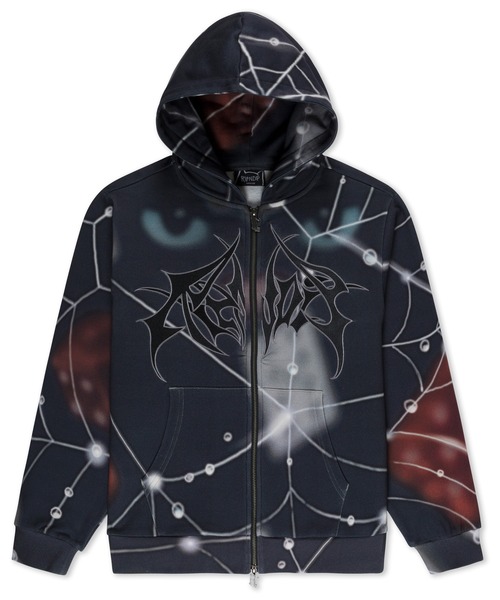 RIPNDIP(リップンディップ)の「REDEMPTION ZIP UP HOODIE(パーカー・メンズ・ブラック・SMALL/MEDIUM/LARGE/X-LARGE)」の1枚目の写真