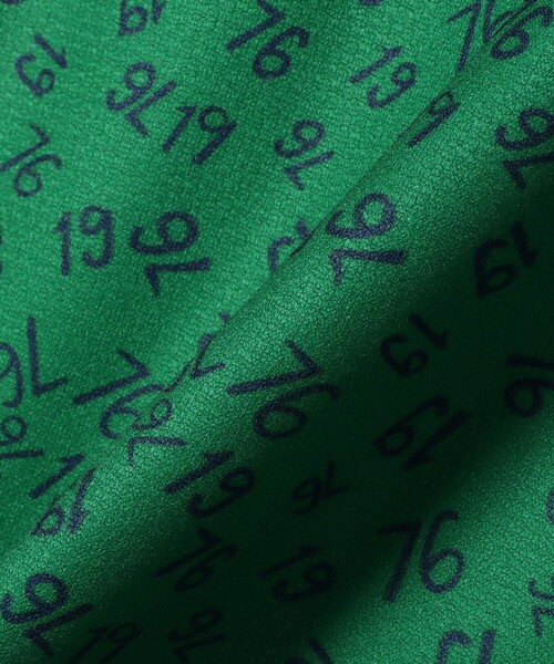 BEAMS GOLF（ビームスゴルフ）の「ORANGE LABEL / 1976 グラフィック 総柄ポロシャツ（吸水速乾・UVカット）（ポロシャツ・メンズ・ネイビー/グリーン・XL/S/M/L）」の11枚目の写真