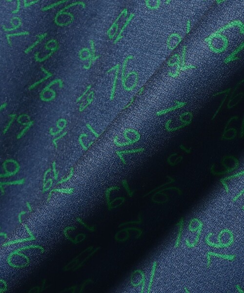 BEAMS GOLF（ビームスゴルフ）の「ORANGE LABEL / 1976 グラフィック 総柄ポロシャツ（吸水速乾・UVカット）（ポロシャツ・メンズ・ネイビー/グリーン・XL/S/M/L）」の17枚目の写真