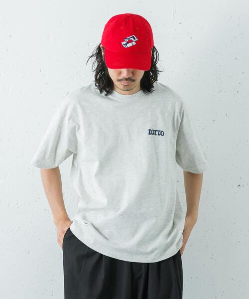 LOTTO(ロット)の「LOTTO K.TERADA MANAGERS T-SHIRTS 2(Tシャツ/カットソー・メンズ・ライトグレー/ブラック/ネイビー・XX-LARGE/X-LARGE/LARGE/MEDIUM)」の3枚目の写真