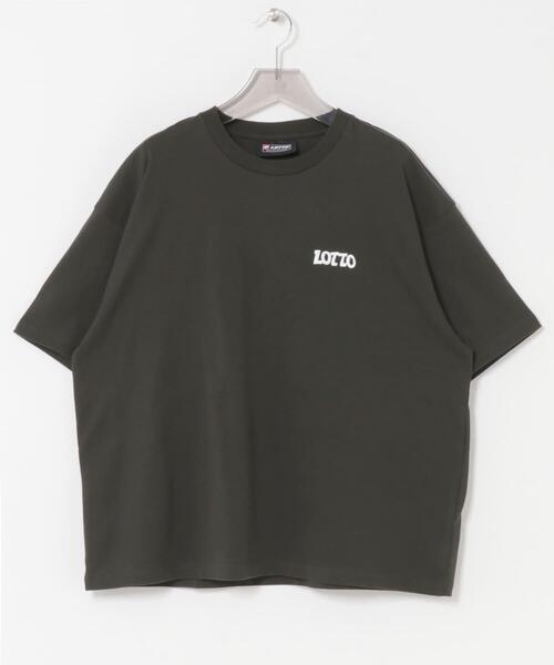 LOTTO(ロット)の「LOTTO K.TERADA MANAGERS T-SHIRTS 2(Tシャツ/カットソー・メンズ・ライトグレー/ブラック/ネイビー・XX-LARGE/X-LARGE/LARGE/MEDIUM)」の8枚目の写真