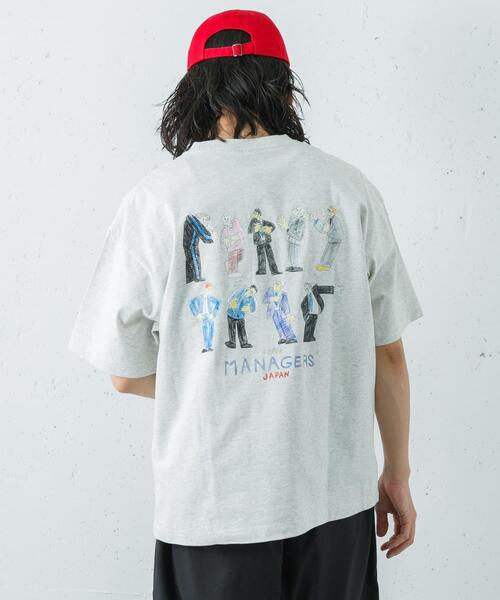 LOTTO(ロット)の「LOTTO K.TERADA MANAGERS T-SHIRTS 2(Tシャツ/カットソー・メンズ・ライトグレー/ブラック/ネイビー・XX-LARGE/X-LARGE/LARGE/MEDIUM)」の16枚目の写真