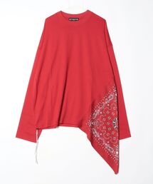 BOXY SIDE BANDANNALS TEE