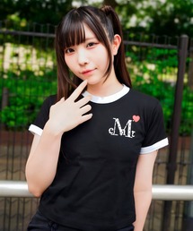 MUCENT(ムセント)-LOVRITS MINI HEART LOGO リンガー SSTEE