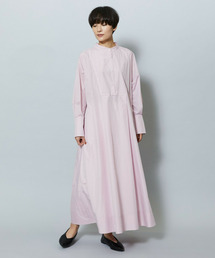 MOGA（モガ）の「ライトメモリータフタブザムシャツワンピース（ワンピース）」