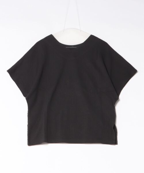 SETENS（セテンス）の「ﾜｯﾌﾙ半袖PO（Tシャツ/カットソー・レディース・ベージュ/グレー系その他・F）」の2枚目の写真