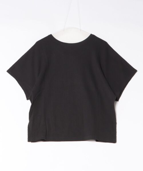 SETENS（セテンス）の「ﾜｯﾌﾙ半袖PO（Tシャツ/カットソー・レディース・ベージュ/グレー系その他・F）」の3枚目の写真