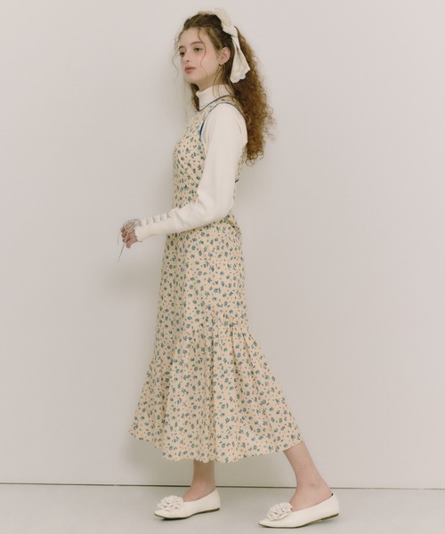 idem(イデム)の「back cut onepiece / バックデザインノースリーブワンピース(ワンピース・レディース・ブラウン/ブラック/アイボリー/ベージュ/ブラック系その他・FREE)」の12枚目の写真