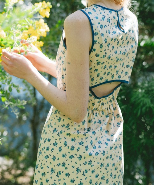 idem(イデム)の「back cut onepiece / バックデザインノースリーブワンピース(ワンピース・レディース・ブラウン/ブラック/アイボリー/ベージュ/ブラック系その他・FREE)」の21枚目の写真