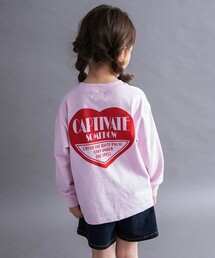 DRC branshes（ディーアールシーブランシェス）の「【WEB限定 DRC】アソートガールズグラフィック長袖Tシャツ（Tシャツ/カットソー）」
