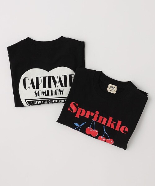 DRC branshes(ディーアールシーブランシェス)の「【WEB限定/DRC】アソートガールズグラフィック長袖Tシャツ(Tシャツ/カットソー・キッズ・サックスブルー/ネイビー/アイボリー/チャコールグレー/ブルーグレー/ラベンダー/その他1/ブラック/ライトピンク/その他2・130/120/100/110/140/150/160)」の16枚目の写真