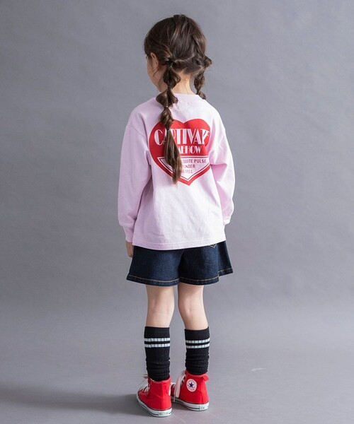 DRC branshes(ディーアールシーブランシェス)の「【WEB限定/DRC】アソートガールズグラフィック長袖Tシャツ(Tシャツ/カットソー・キッズ・サックスブルー/ネイビー/アイボリー/チャコールグレー/ブルーグレー/ラベンダー/その他1/ブラック/ライトピンク/その他2・130/120/100/110/140/150/160)」の21枚目の写真