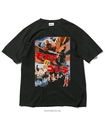 ゴジラ × ホームゲーム【HOMEGAME】|   - 半袖Tシャツ 1964 モスラ対ゴジラ TEE