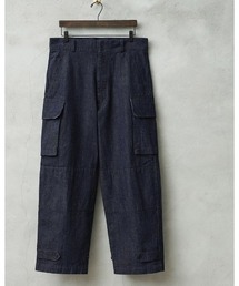 WAIPER.inc | WAIPER.inc フランス軍 M-47 カーゴパンツ KURABO DENIM【WP1170】(デニムパンツ)