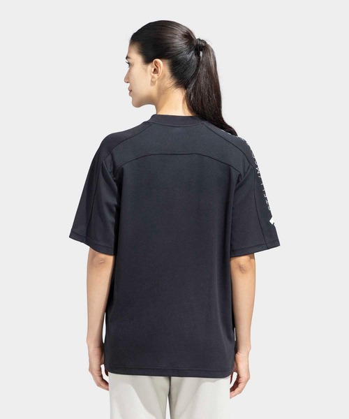 adidas by Stella McCartney(アディダスバイステラマッカートニー)の「【adidas by Stella McCartney】adidas by Stella McCartney ロゴ 半袖Tシャツ / アディダス adidas(Tシャツ/カットソー・レディース・ブラック・SMALL/MEDIUM/LARGE/X-LARGE/XX-LARGE)」の2枚目の写真