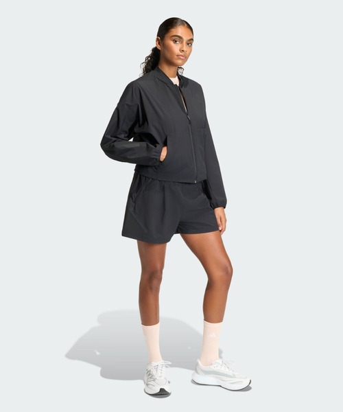 adidas（アディダス）の「アディダス Z.N.E.ウーブン ボンバー / アディダス adidas（ブルゾン・レディース・ブラック・XX-LARGE/LARGE/MEDIUM/SMALL/X-LARGE）」の3枚目の写真