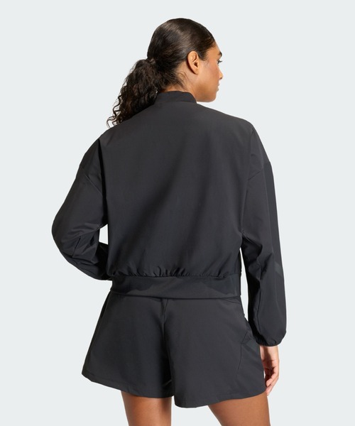 adidas（アディダス）の「アディダス Z.N.E.ウーブン ボンバー / アディダス adidas（ブルゾン・レディース・ブラック・XX-LARGE/LARGE/MEDIUM/SMALL/X-LARGE）」の2枚目の写真
