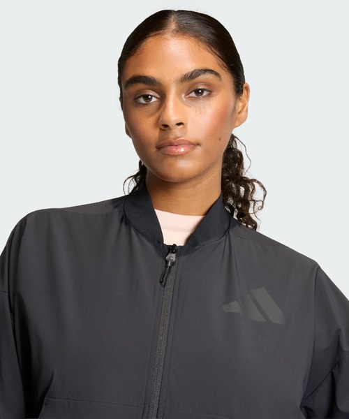 adidas（アディダス）の「アディダス Z.N.E.ウーブン ボンバー / アディダス adidas（ブルゾン・レディース・ブラック・XX-LARGE/LARGE/MEDIUM/SMALL/X-LARGE）」の4枚目の写真