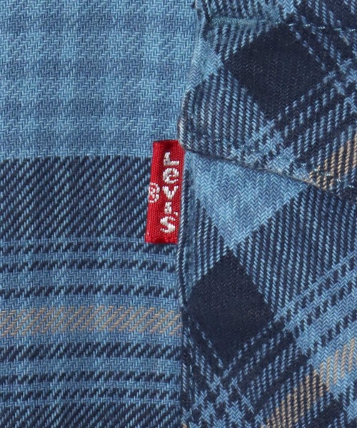 Levi's(リーバイス)の「Levi's/リーバイス BARSTOW WESTERN CHECK SHIRT/レギュラーフィット ウエスタンチェックシャツ/レギュラーカラーシャツ/レディース メンズ(シャツ/ブラウス・メンズ・ブルー/レッド・M/XL/L)」の8枚目の写真