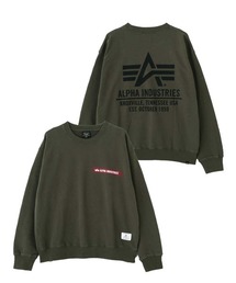 Alpha Industries（アルファインダストリーズ）の「【日本限定】Alpha Industries/アルファ インダストリーズ/ALPHA RED RIBBON CREW SWEAT/アルファ レッドリボン クルースウェット（スウェット）」