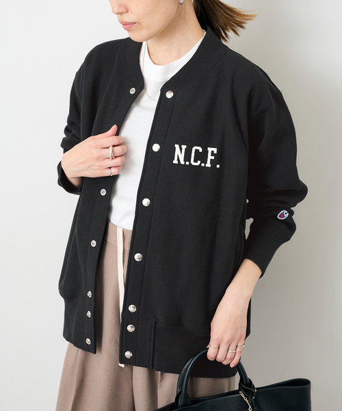 Champion/チャンピオン SLOBE別注 スナップボタンカーディガン 【洗濯