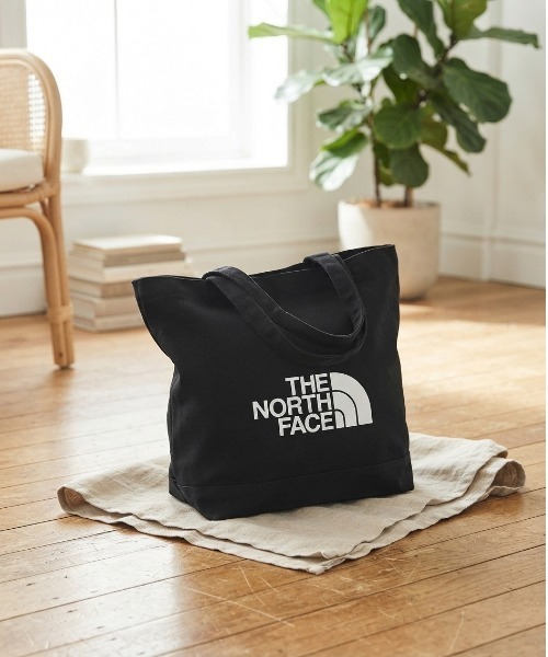 THE NORTH FACE(ザノースフェイス)の「【THE NORTH FACE/ザノースフェイス】LOGO COTTON BAG M ロゴ コットントートバッグ キャンバストート A4対応 ユニセックス(トートバッグ・レディース・ブラック/ダークオレンジ/ナチュラル/サックスブルー・ONE SIZE)」の19枚目の写真