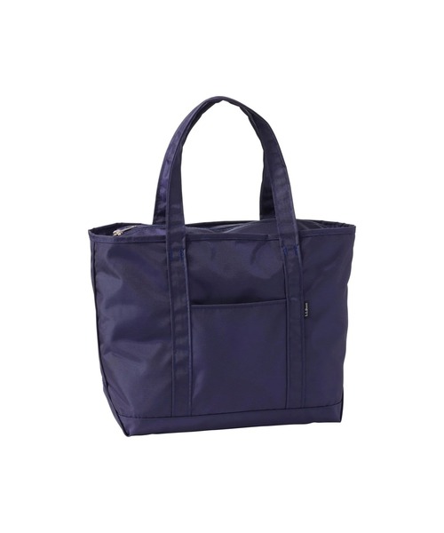 L.L.Bean(エルエルビーン)の「L.L.Bean/エル・エル・ビーン Everyday Lightweight Tote Medium エブリデイ・ライトウェイト・トート ミディアム ナイロン ファスナー付き A4サイズ収納可能 大容量 メンズ レディース 2026年 秋 秋服 冬 冬服(トートバッグ・メンズ・ブラック/ダークグリーン/ダークブルー/ダークネイビー・ONE SIZE)」の4枚目の写真