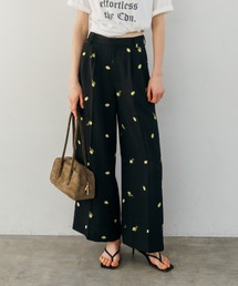CREDONA | MOTIF EMBROIDERY PANTS/モチーフエンブロイダリーパンツ(その他パンツ)