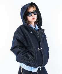 SHORT ROUND（ショートラウンド）の「SHORT ROUND/【26年秋冬新作】ファイヤーマンフードブルゾン（その他アウター）」