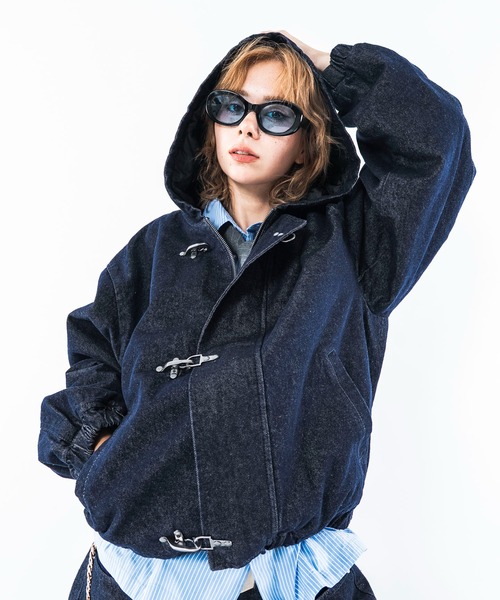 SHORT ROUND(ショートラウンド)の「SHORT ROUND/【26年秋冬新作】ファイヤーマンフードブルゾン(その他アウター・メンズ・ブラック系2/インディゴブルー・MEDIUM/LARGE)」の22枚目の写真