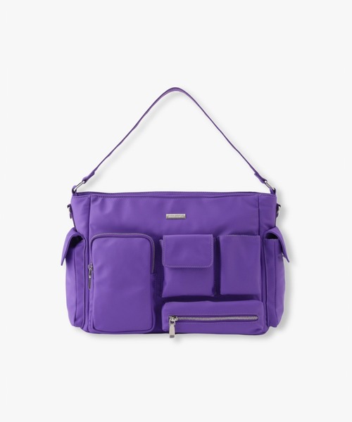 anna sui nyc(アナ スイ エヌ ワイ シー)の「マルチポケットワークショルダーバッグ(ショルダーバッグ・レディース・ブラック/パープル・FREE)」の19枚目の写真