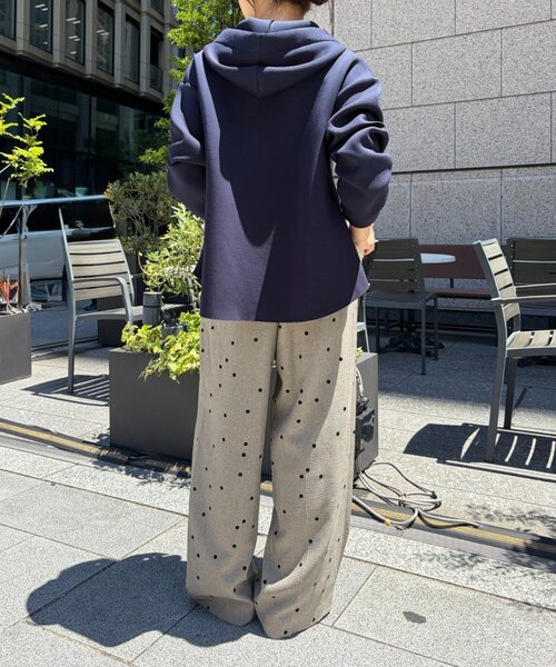 Jena espace merveilleux(ジェナ エスパスメルヴェイユ)の「フロッキードットパンツ(その他パンツ・レディース・ブラック/ベージュ・FREE)」の13枚目の写真