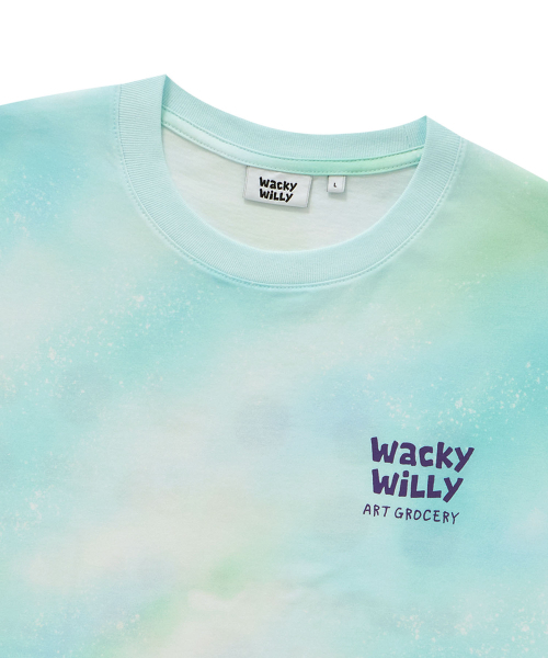 Wacky WiLLy（ワッキーウィリー）の「[グロサリー] アセンブルアートダイングプリント半袖Tシャツパターン（Tシャツ/カットソー・レディース・その他・SMALL/MEDIUM/LARGE）」の6枚目の写真