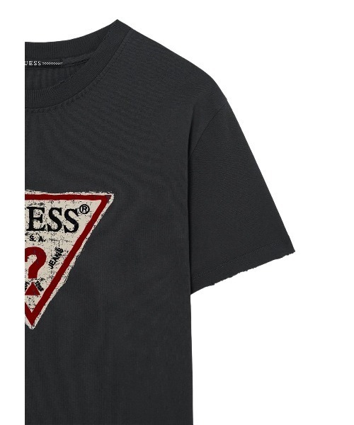 Guess(ゲス)の「【ヒョンジン 着用】 UNISEX S/Slv Tee Shirt Tシャツ 半袖 ロゴTシャツ(Tシャツ/カットソー・メンズ・グレー/ホワイト・MEDIUM/SMALL/X-SMALL/LARGE)」の6枚目の写真