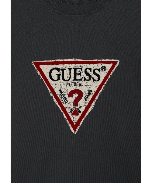 Guess(ゲス)の「【ヒョンジン 着用】 UNISEX S/Slv Tee Shirt Tシャツ 半袖 ロゴTシャツ(Tシャツ/カットソー・メンズ・グレー/ホワイト・MEDIUM/SMALL/X-SMALL/LARGE)」の7枚目の写真