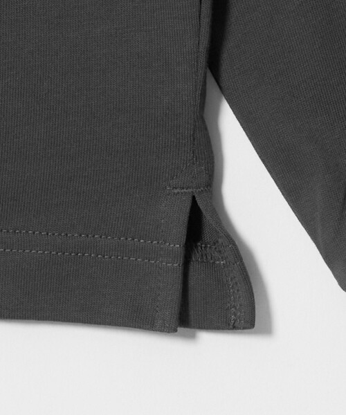 green label relaxing(グリーンレーベルリラクシング)の「【WEB限定】JUST fit デイリー ドライ カッタウェイ 長袖 ポロシャツ -吸水速乾・抗菌-(ポロシャツ・メンズ・ブラック/ダークグレー/ネイビー・M/XL/S/L)」の16枚目の写真