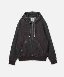 SEAGREEN(シーグリーン) WOOL ONI WAFFLE HOODIE ウールオニワッフルフーディ