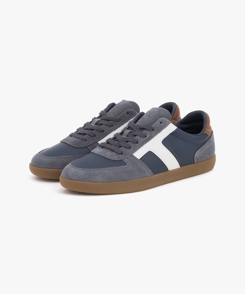 TOMMY HILFIGER(トミーヒルフィガー)の「ミックスデザインスニーカー(スニーカー・メンズ・ネイビー/ホワイト・26.5cm/27.5cm/28cm/26cm)」の5枚目の写真