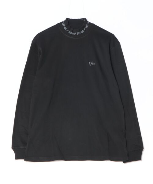 NEW ERA(ニューエラ)の「NEW ERA/ニューエラ GF LS HIGH NECK WARM T NECK LG ロンT 15129478/15129479/15129480/15129481(Tシャツ/カットソー・メンズ・オフホワイト/ブラック/ネイビー・L/XL/XXL/M)」の2枚目の写真