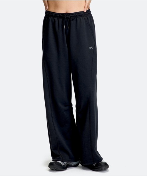 UNDER ARMOUR（アンダーアーマー）の「アンダーアーマー UNDER ARMOUR UAパフォーマンス ライトウエイト スウェット パンツ（スウェットパンツ・レディース・ブラック/ブラウン・XL/L/S/M）」の2枚目の写真