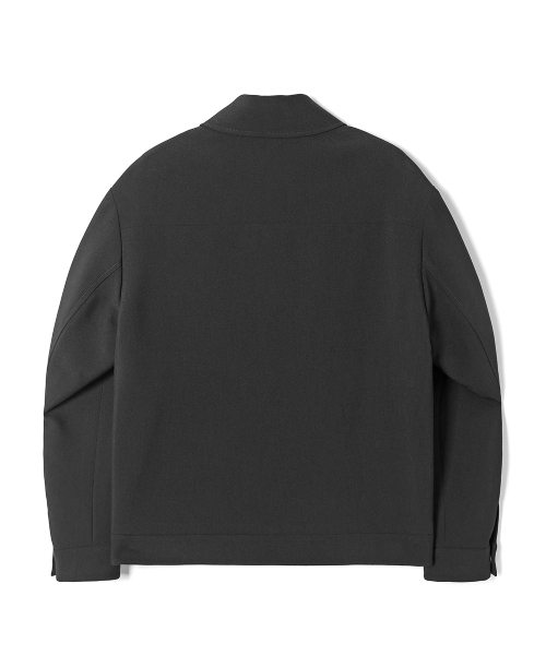 ADHOC（アドホック）の「メンズ TR ポケットポイント ジップアップ ブルゾン (BLACK) (HC9UJ11)（ブルゾン・メンズ・その他・100/95/105）」の2枚目の写真