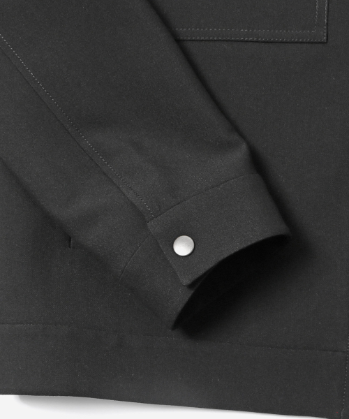 ADHOC（アドホック）の「メンズ TR ポケットポイント ジップアップ ブルゾン (BLACK) (HC9UJ11)（ブルゾン・メンズ・その他・100/95/105）」の5枚目の写真