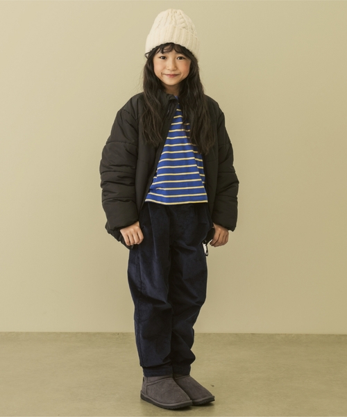 and D. petit main(アンドディープティマイン)の「【365D.】アソートボーダー長袖Tシャツ(Tシャツ/カットソー・キッズ・ブラック/ブラウン/ブルー/サックスブルー/レッド・140cm/130cm/100cm/90cm/110cm/120cm)」の10枚目の写真