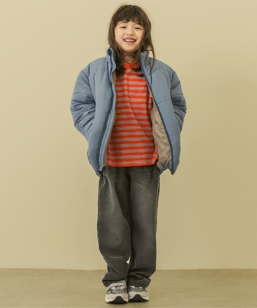 and D. petit main(アンドディープティマイン)の「【365D.】アソートボーダー長袖Tシャツ(Tシャツ/カットソー・キッズ・ブラック/ブラウン/ブルー/サックスブルー/レッド・140cm/130cm/100cm/90cm/110cm/120cm)」の22枚目の写真