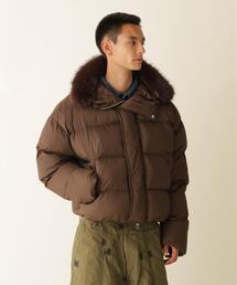 B omnivore/ビーオムニボー HOOD FUR BLOUSON フードファーブルゾン